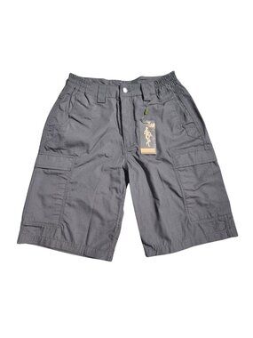 NWT | Free Soldier Grey Tactical Ripstop Multi-Pocket Outdoor Cargo Shorts | 30